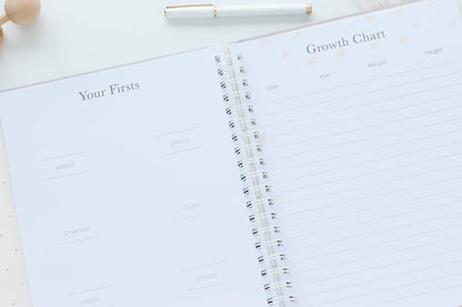 Baby Book - Memory book (Dusty Blue)