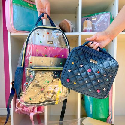 Denim & Gems Quilted Lunchbox