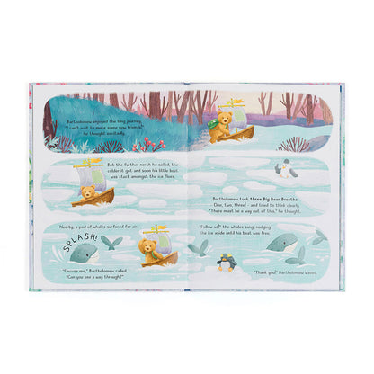 Jellycat Bartholomew Bear & the Snow Giants Book