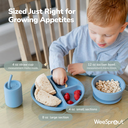 Baby Led Weaning Bundle, Blue