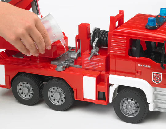 Bruder MAN Fire Engine w/ Water Pump and Light & Sound Module
