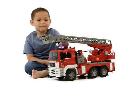 Bruder MAN Fire Engine w/ Water Pump and Light & Sound Module