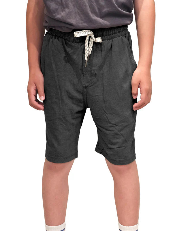 Boys Yoga Short, Black