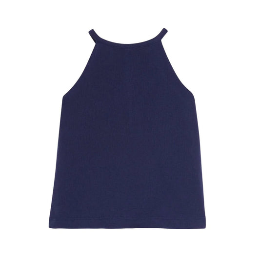 Halter Top, Navy