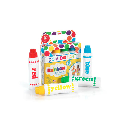 Do A Dot Rainbow Dot Markers, 4 pack