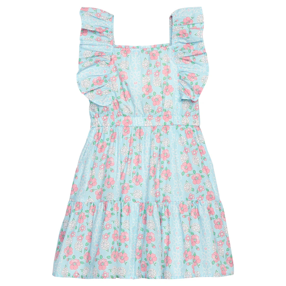 Brighton Dress, Meadow Marguerite Floral