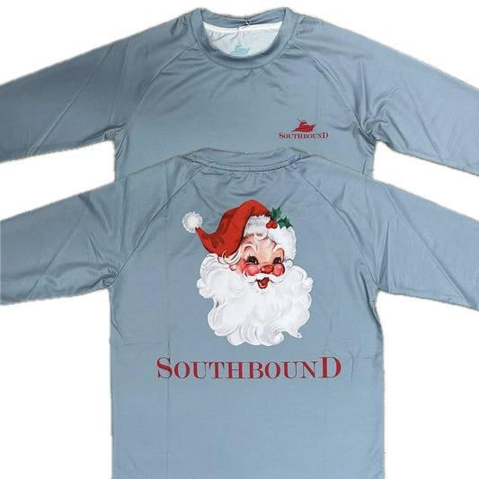 Santa Long Sleeve Performance Tee