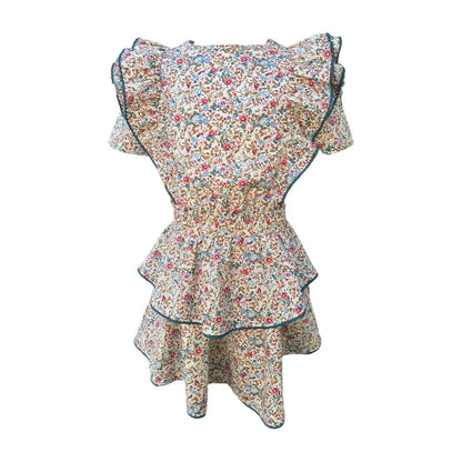 Collier Dress, Jewel Floral