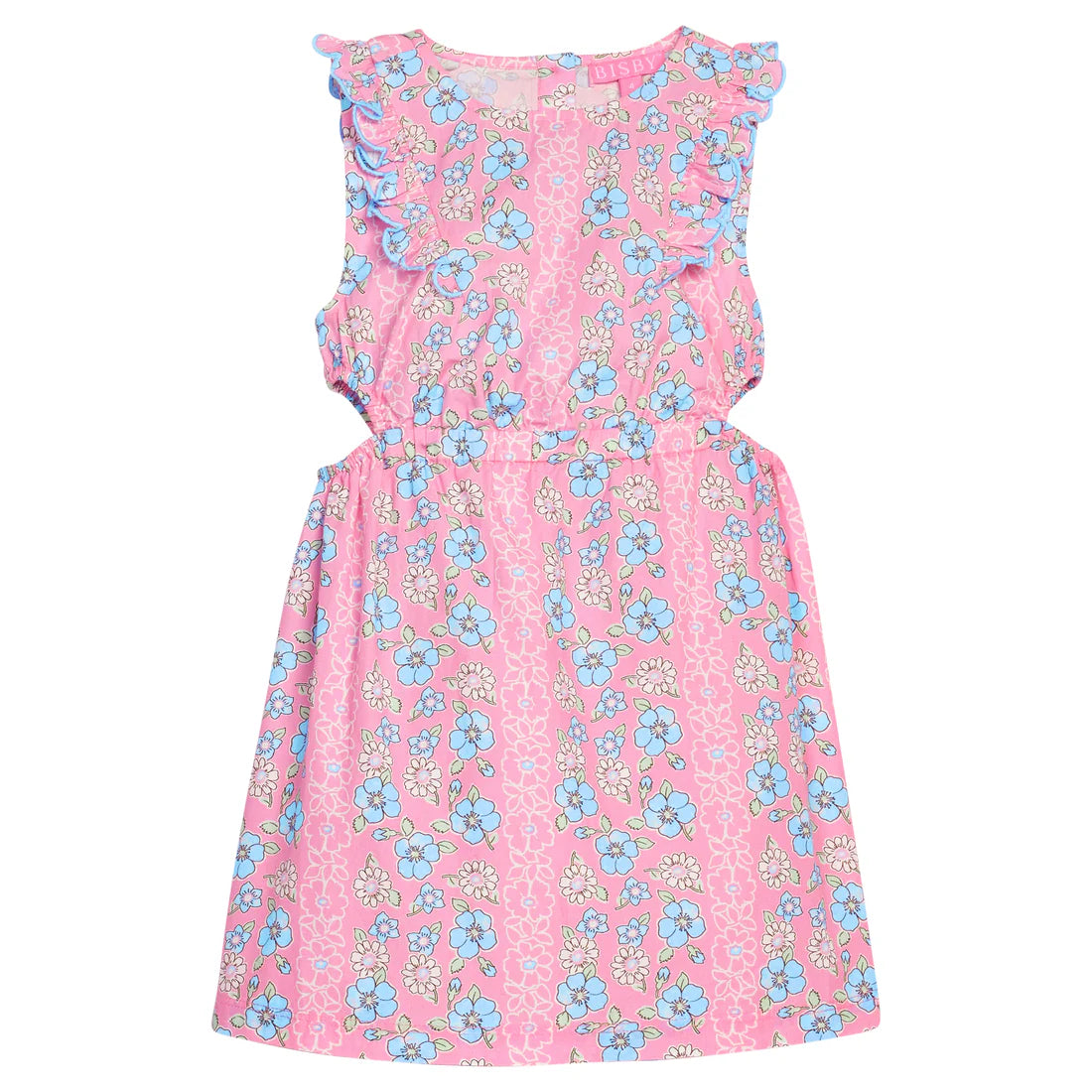 Cutout Dress, Spring Marguerite Floral