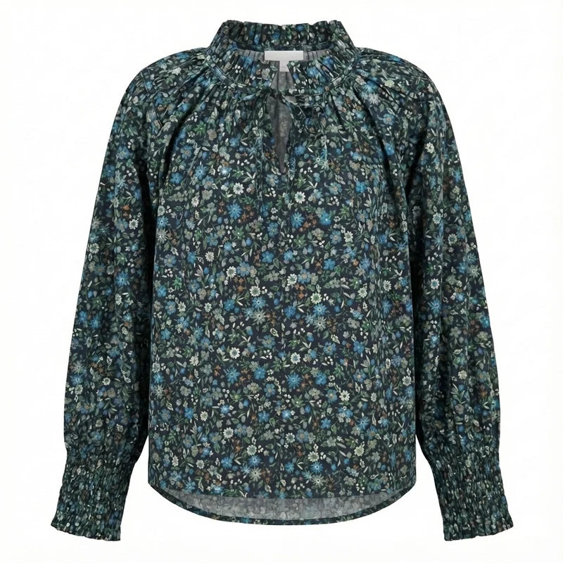 Blair Blouse, Twilight Floral