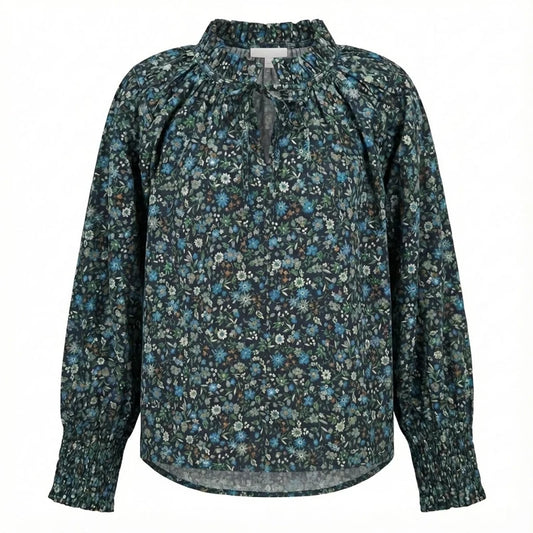 Blair Blouse, Twilight Floral