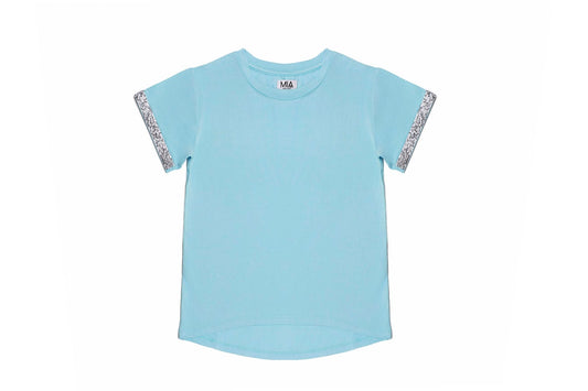 Lux Tee, Baby Blue