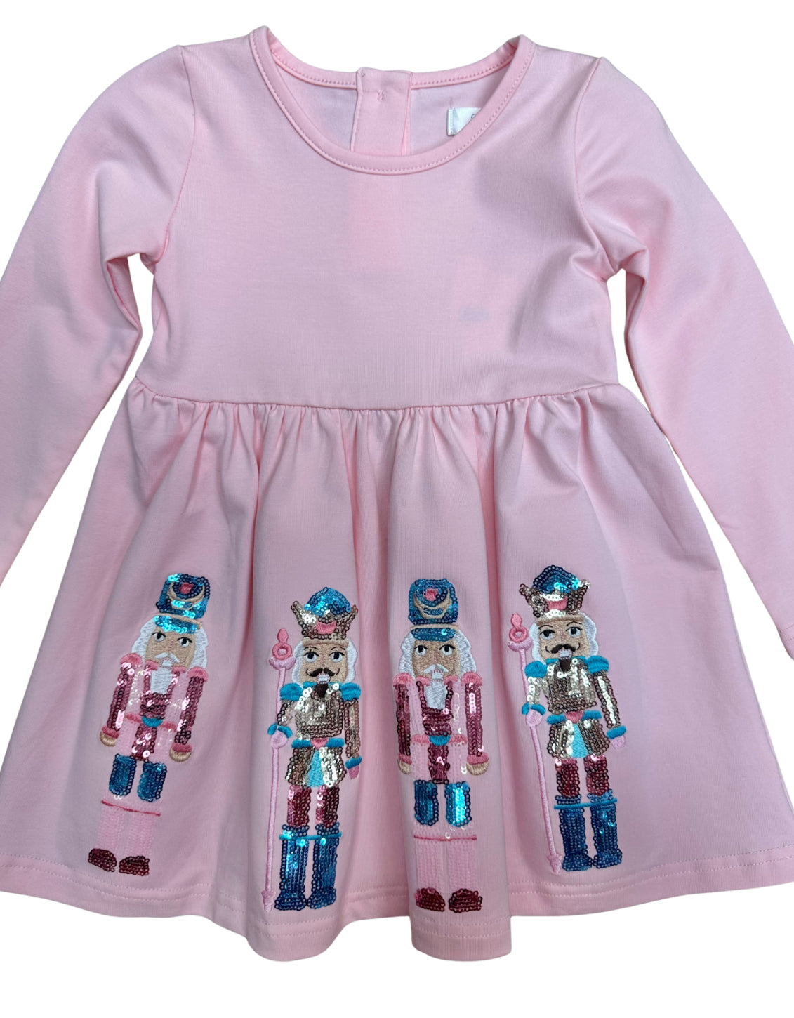 Sequin Nutcracker Dress, Pink
