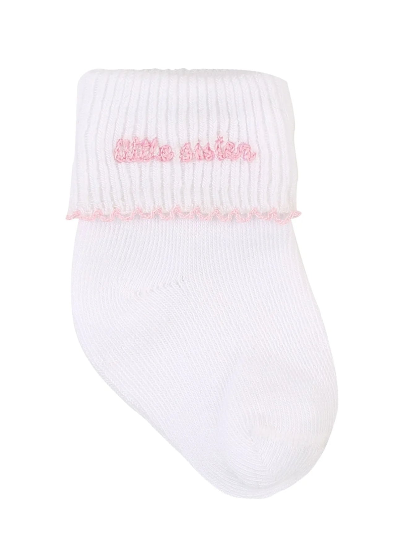 Little Sister Embroidered Socks