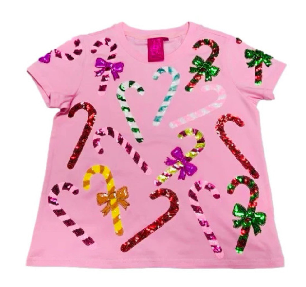 Queen Rainbow Candy Candy Tshirt, Pink