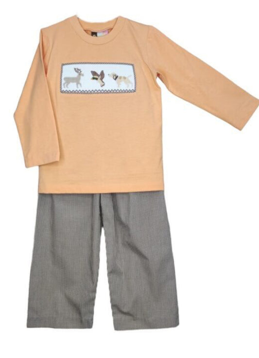 Boys Life Smocked Pant Set