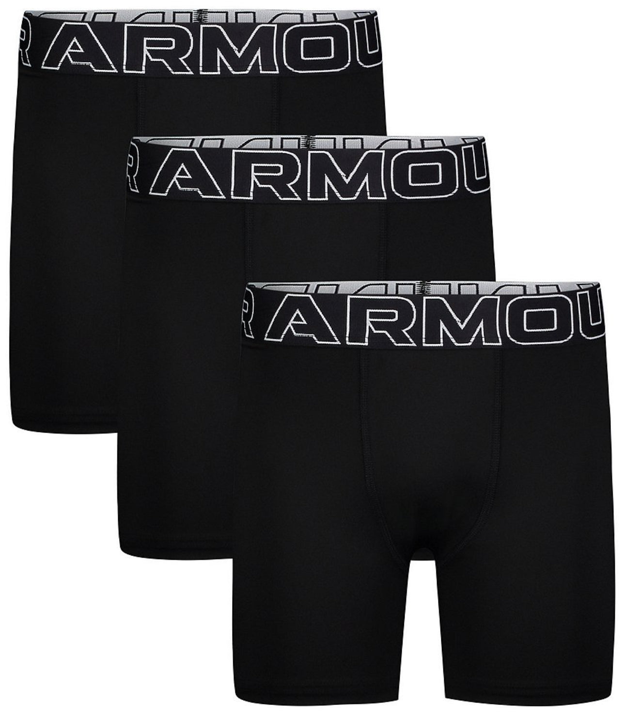 UA Performance Tech-Solid 3pk, Black