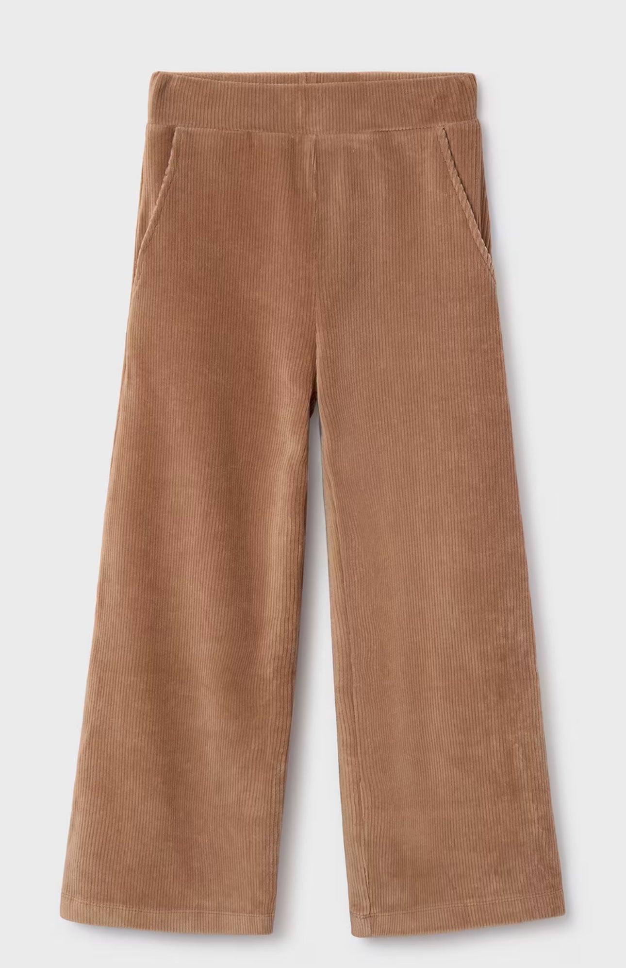 Casey Ribbed Pant, Caramel