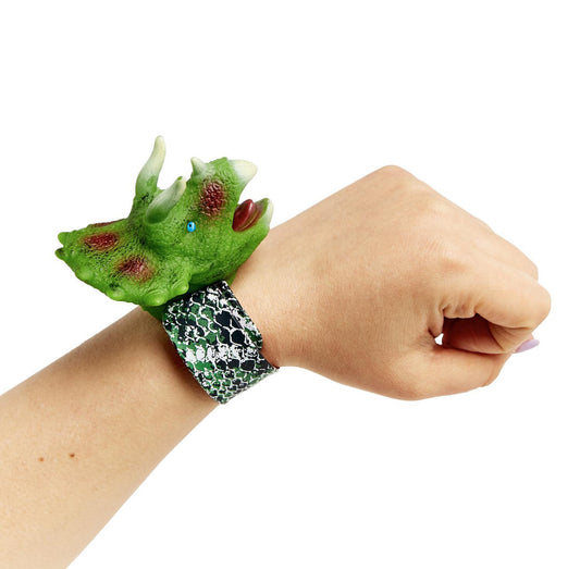 Light Up Dinosaur Slap Bracelet (3 options)