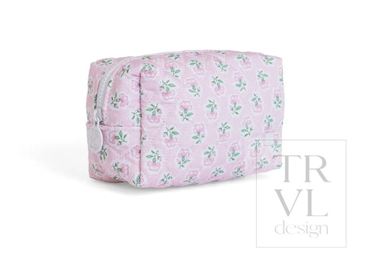 QUILTED MINI DAY BAG - PETITE FLEUR PINK