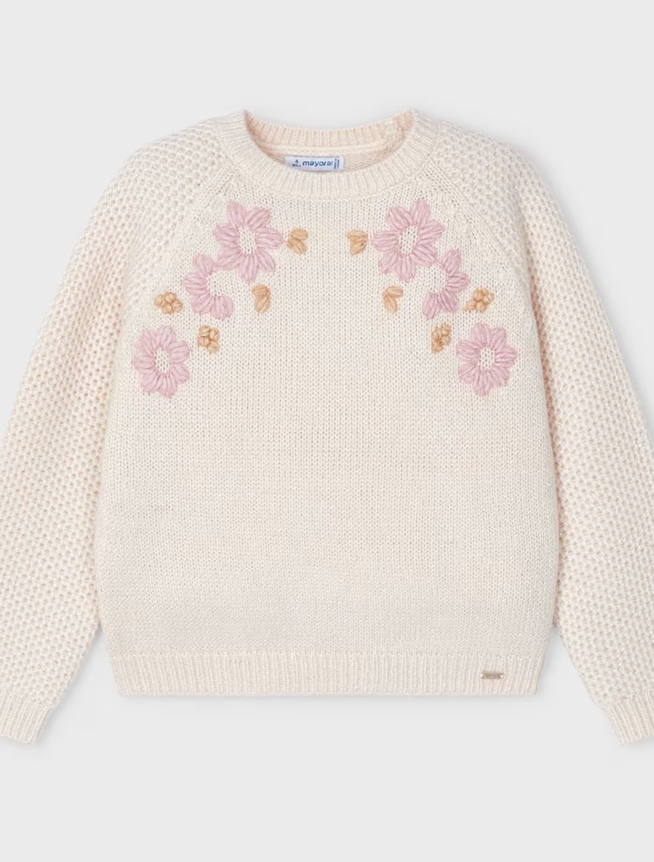 Jen Floral Embroidered Sweater