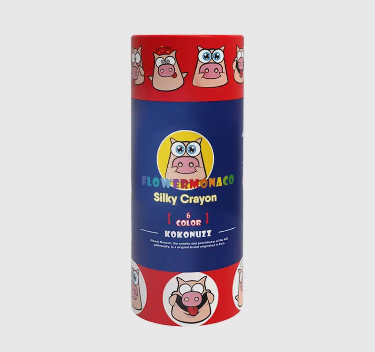 Silky Crayons, 6 count