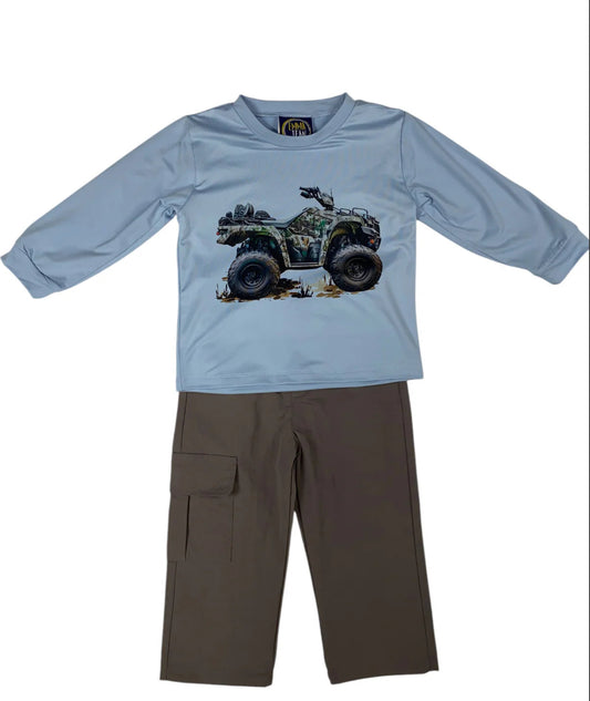 4 Wheeler Performance Tee & Pant Set