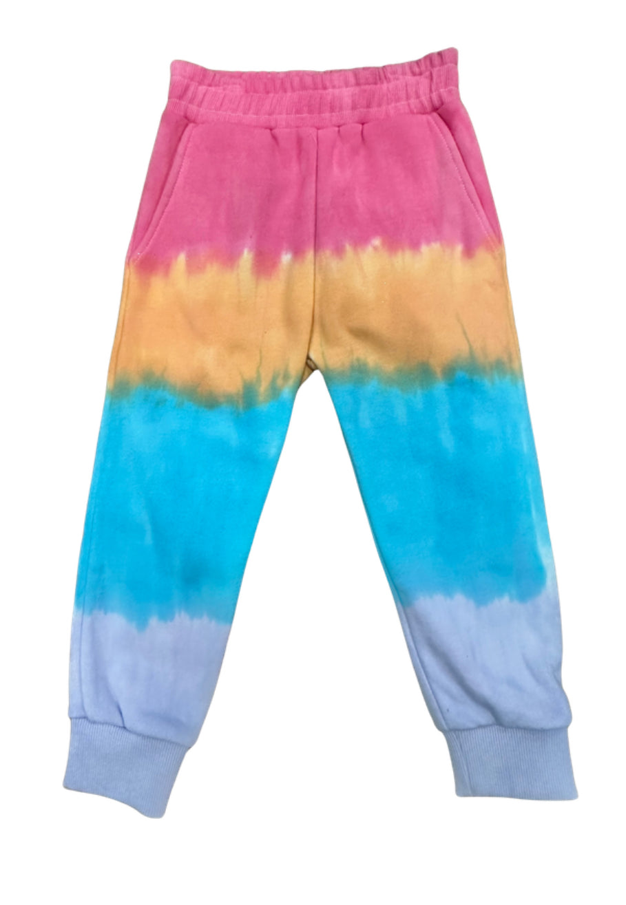 Rainbow Tie Dye Jogger Pant