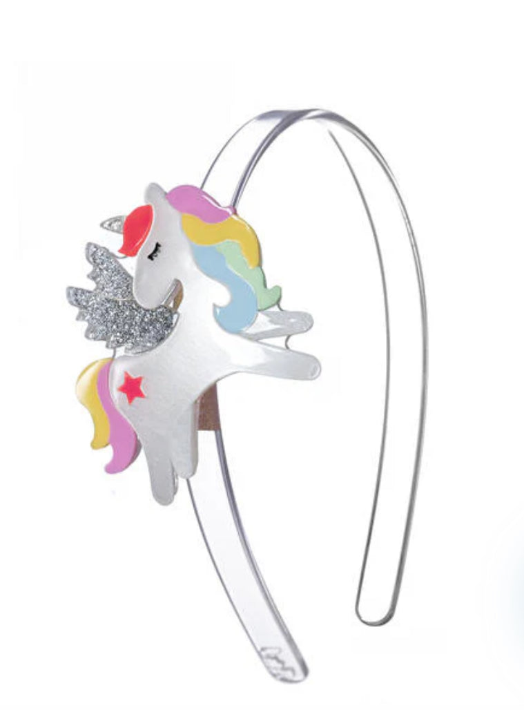 Pastel Unicorn Acrylic Headband