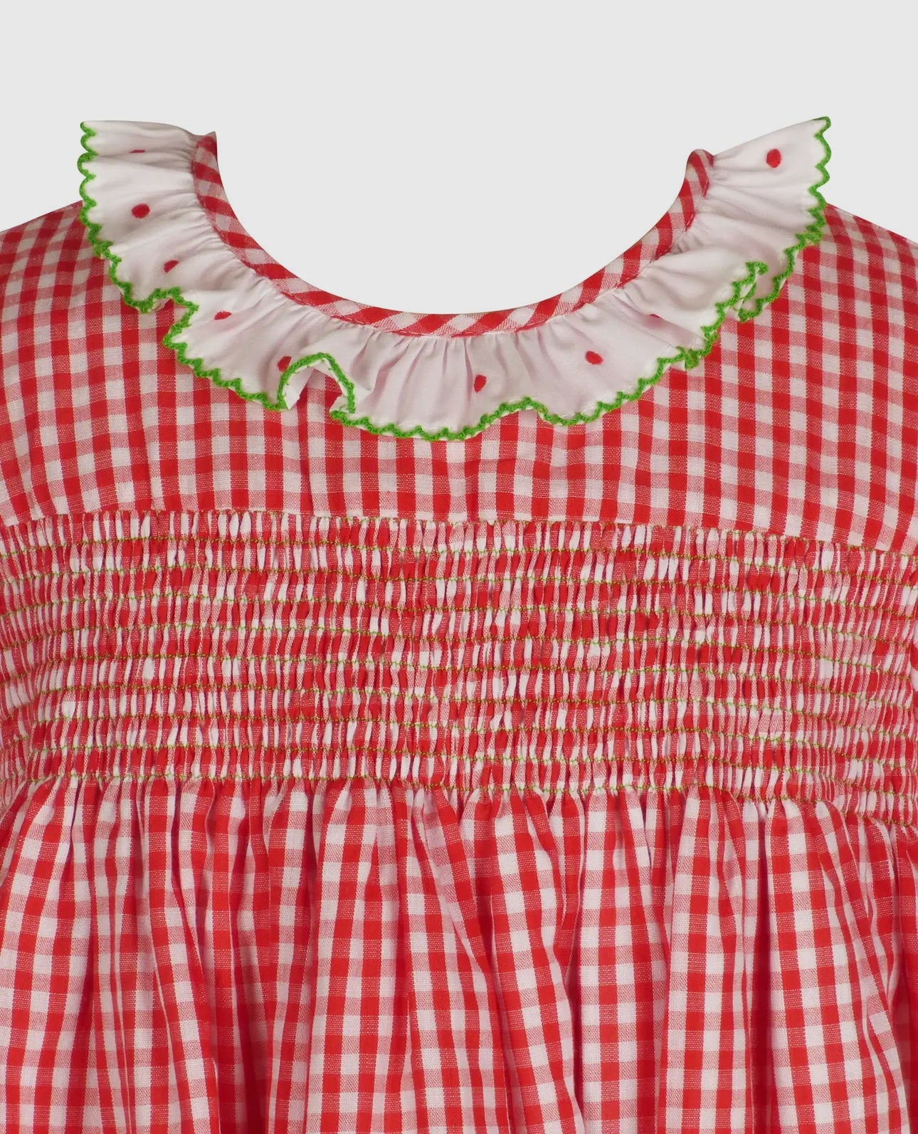 Louise Dress, Red/White