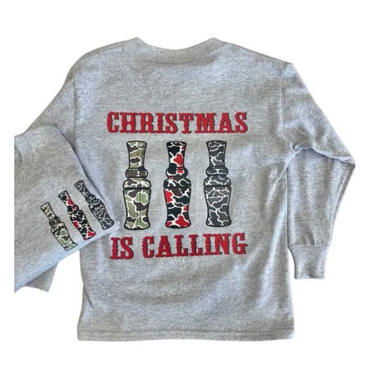 Christmas is Calling LS TShirt