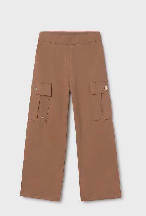 Fleece Cargo Pants, Cinnamon