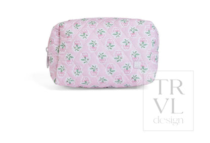 QUILTED MINI DAY BAG - PETITE FLEUR PINK