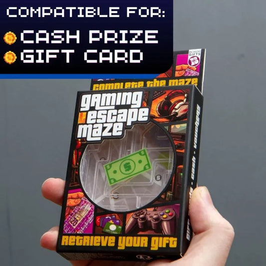 Gamers Gift Card Escape Maze