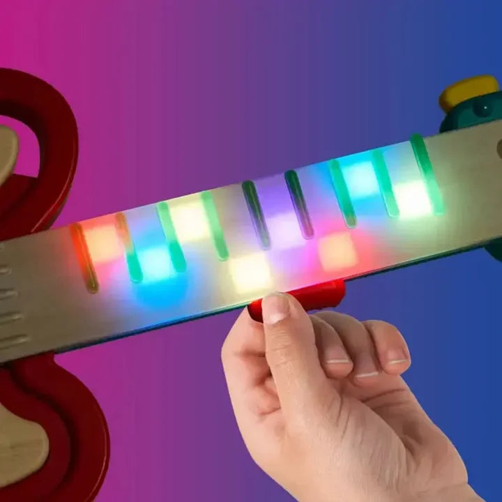 Rainbow Rock Pixel Guitar