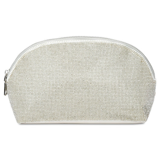 Crystal Oval Cosmetic Bag