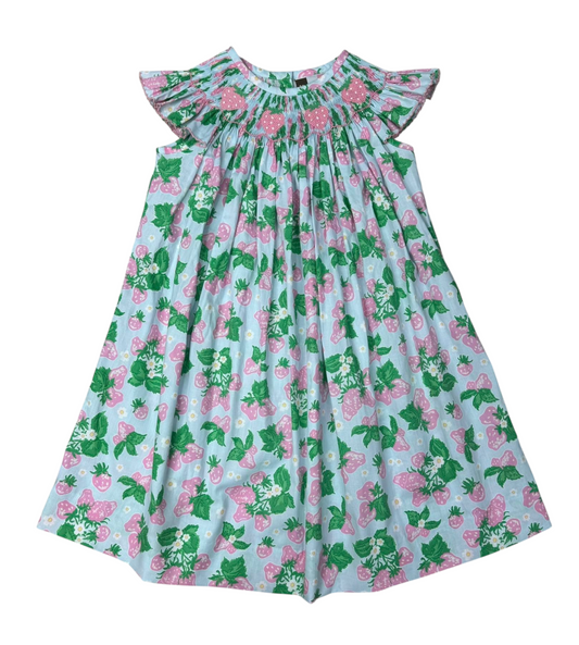 Strawberry Picking Smocked Bishop