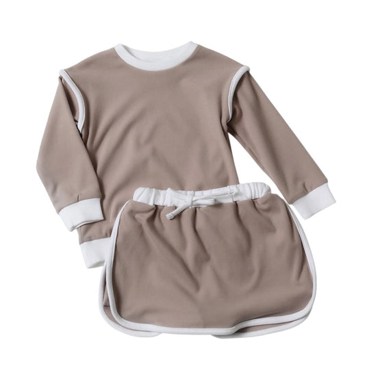 Josie Skort Set, Mocha