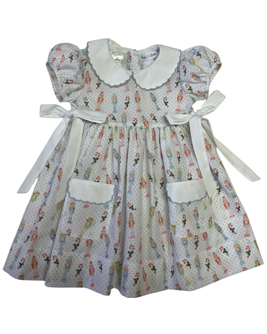 Ashley Nutcracker Dress w/Peter Pan Collar