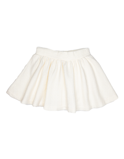 Sofie Ivory Tweed Skirt
