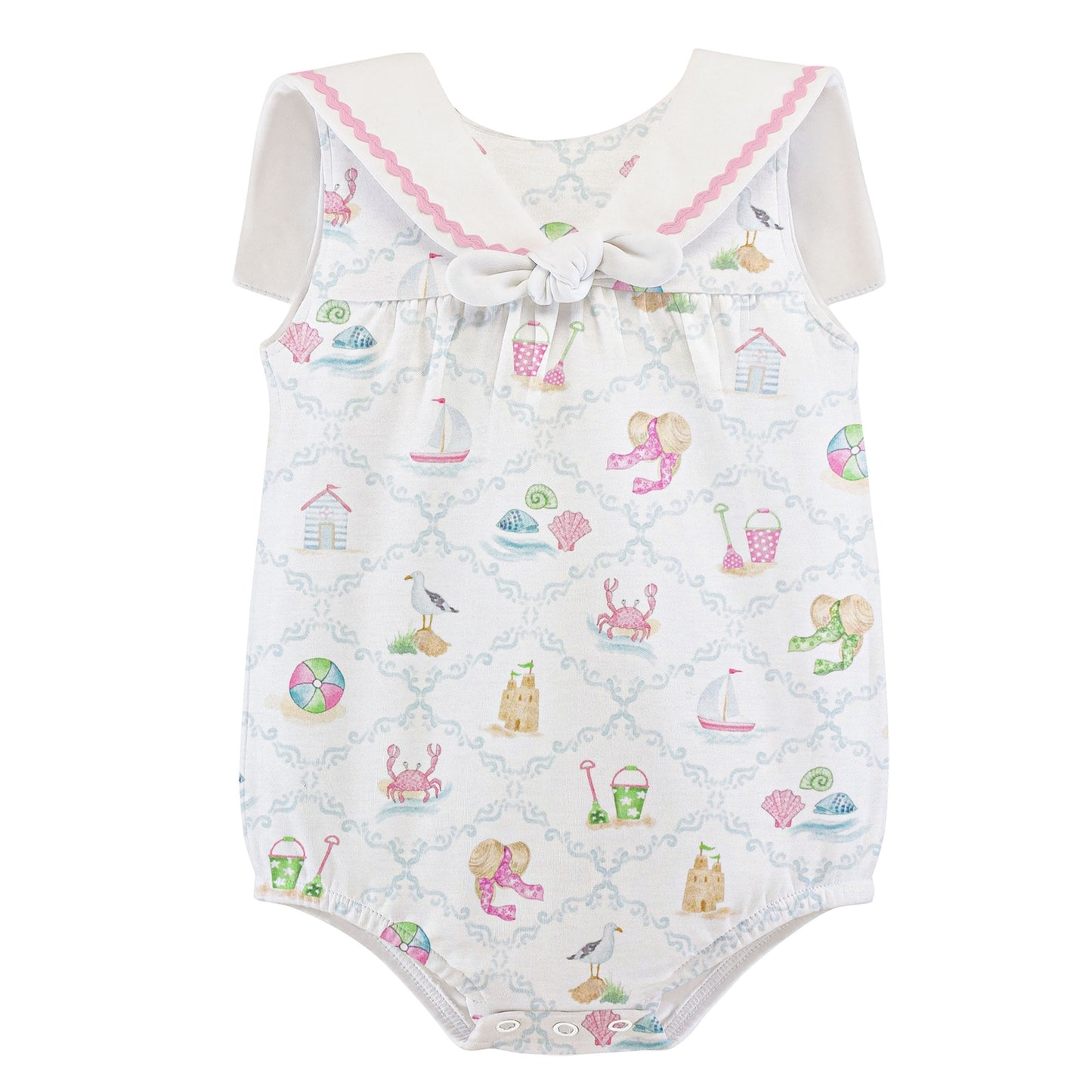 Girls By The Sea Bubble w/Sailor Collar