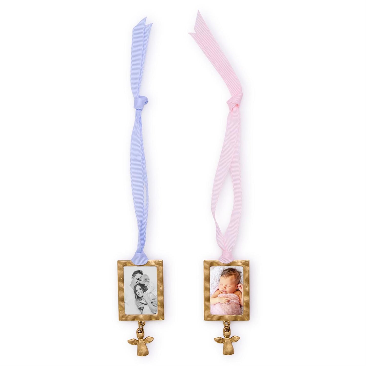 Thank Heaven Gold Keepsake Ornament Photo Frame (2 colors)
