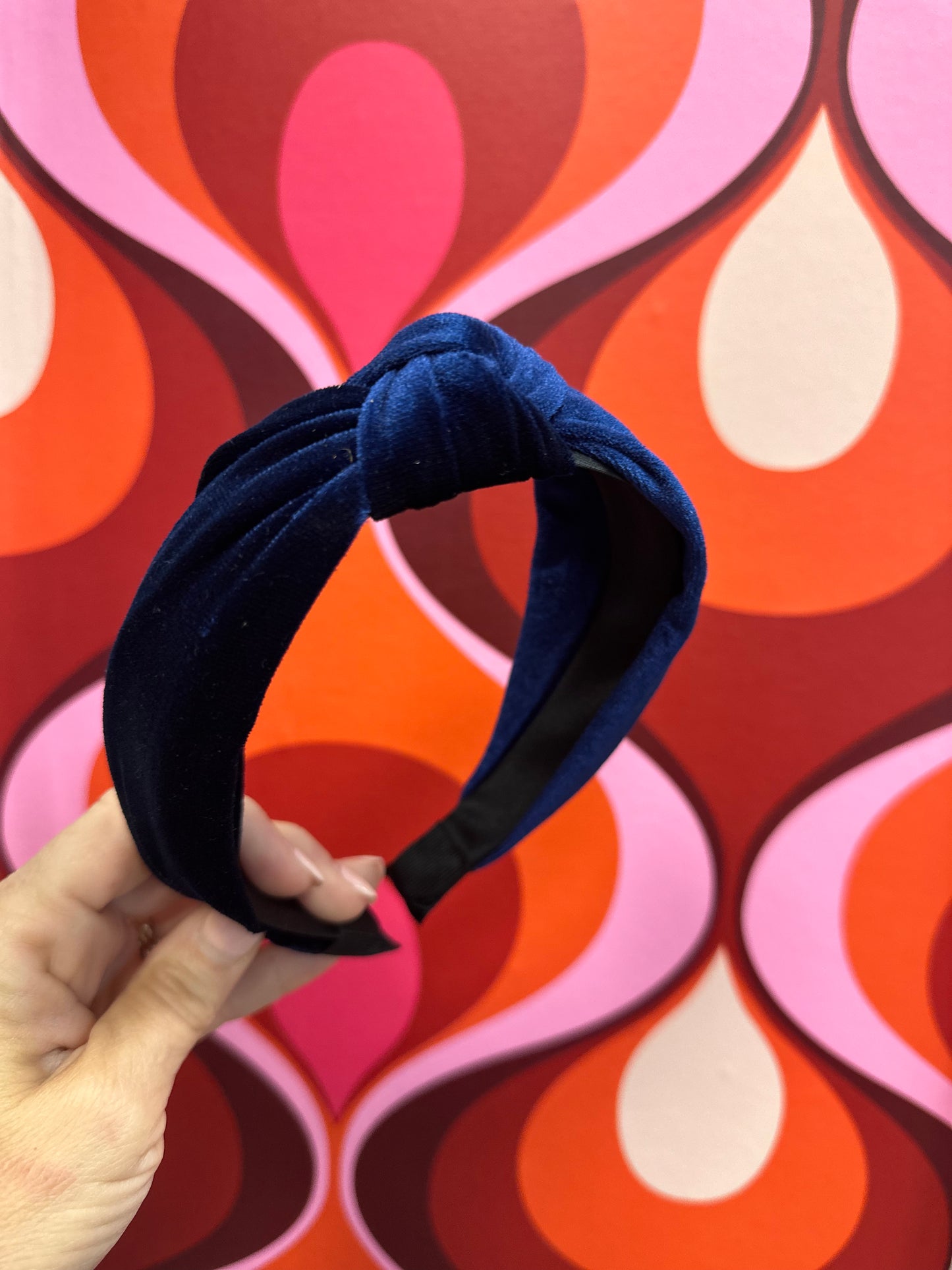 Velvet Wrap Knotted Headband (2 color options)