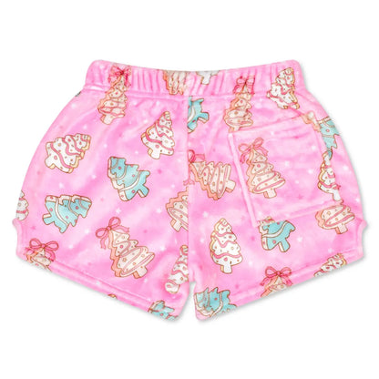 Holiday Cakes Plush Shorts