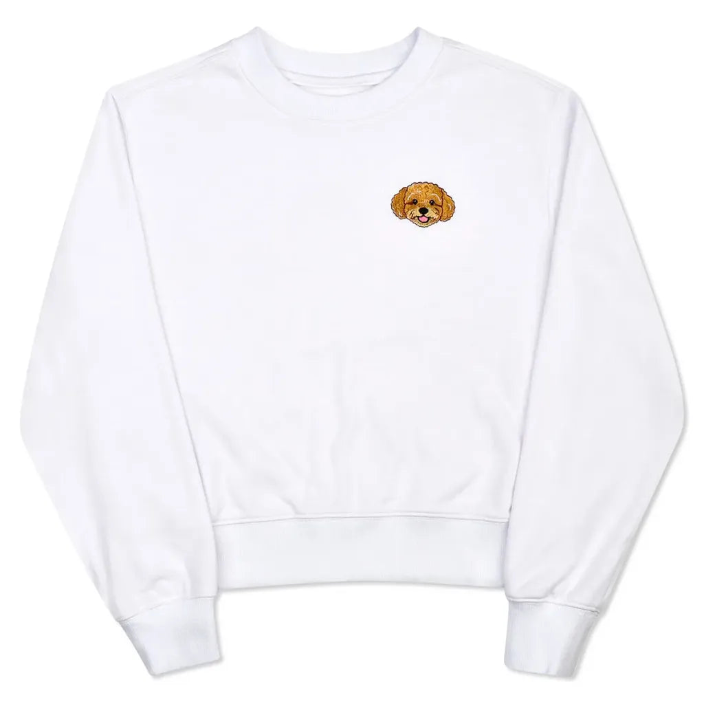 Embroidered Dog Sweatshirt