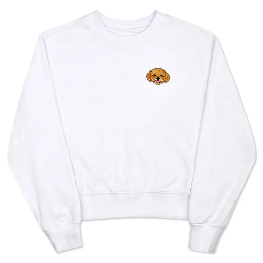Embroidered Dog Sweatshirt