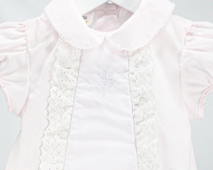 Cross Blessing Olivia Bubble, Lt. Pink