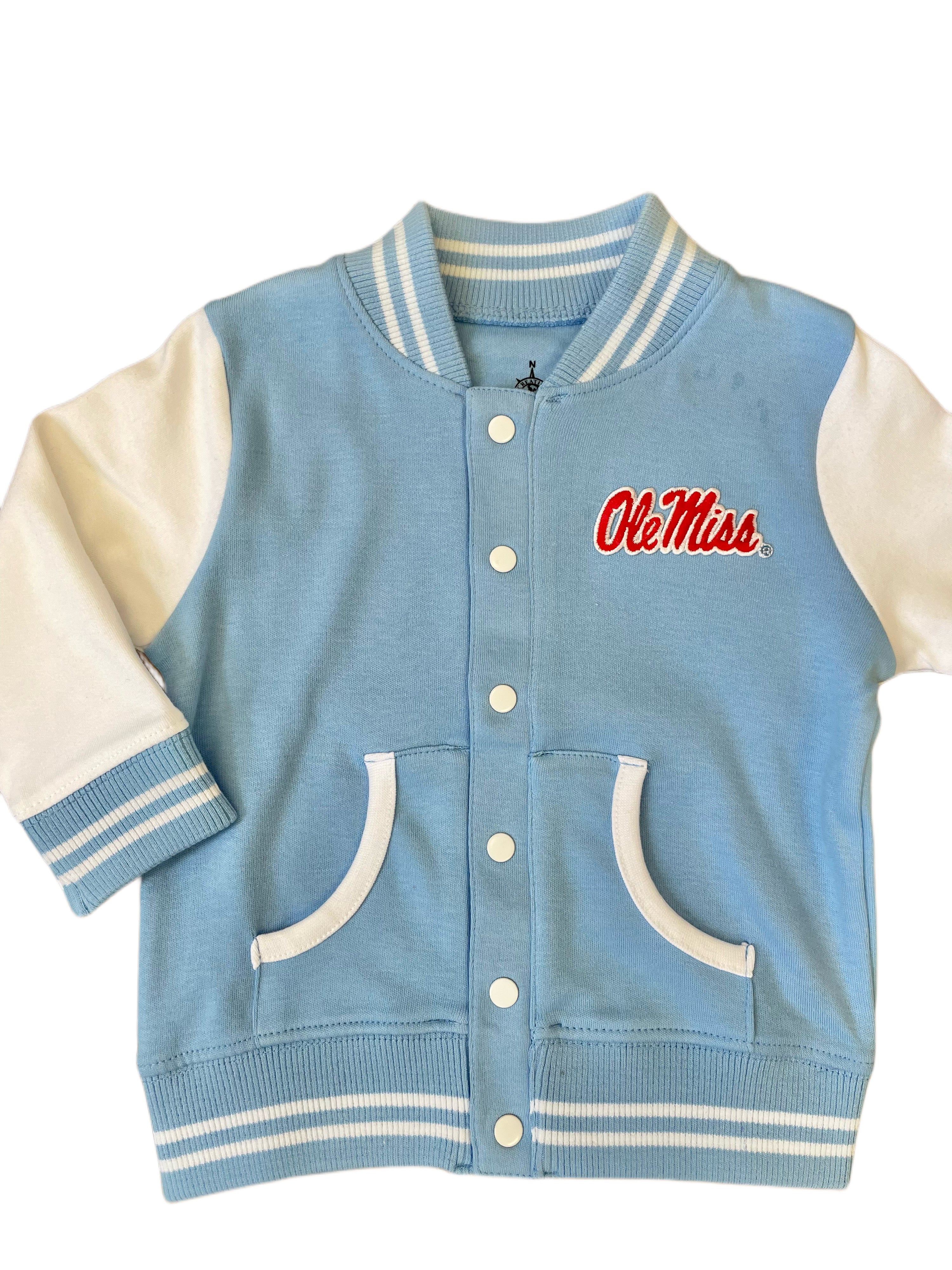 Ole miss letterman jacket deals