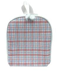 Classic Red Plaid Lunch Bag