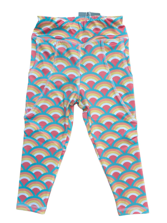 Athleisure Leggings, Rainbow